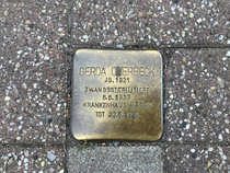 Stolperstein für Gerda Oberbeck, 2025